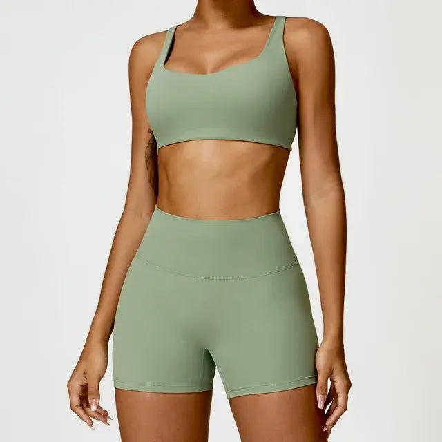 Conjunto de Yoga para Mujeres de 2 Piezas Premium