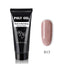 Kit de Poly Gel pour Nail Art Français avec Pinceau UV et Conseils d'Ongles
