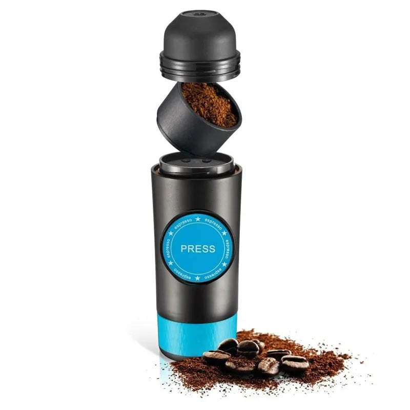 2-in-1 Capsule & Ground Mini Espresso Portable Coffee Maker