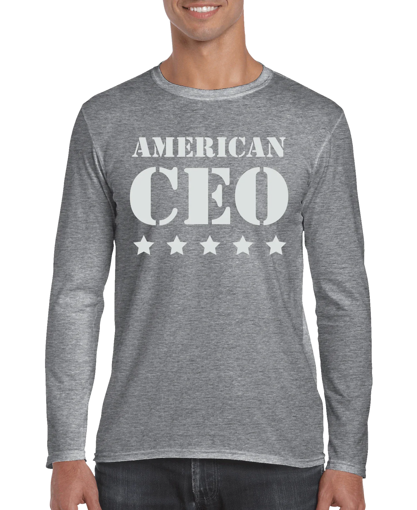 Camisa de Manga Larga para Hombre Five Star American CEO