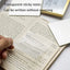 Autocollants de Notes Transparents - Notes Fluorescentes en PET