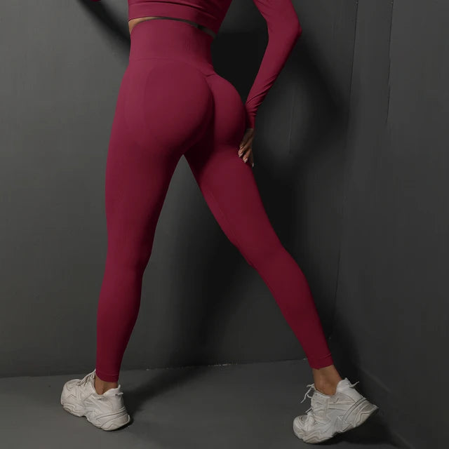 Leggings de Gym Seamless Taille Haute pour Femmes