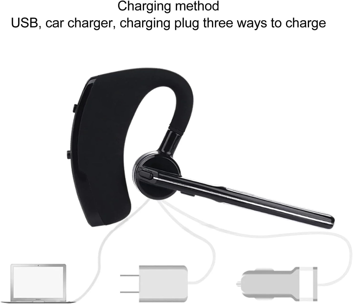Auriculares Inalámbricos con Cancelación de Ruido para Conductores y Viajeros