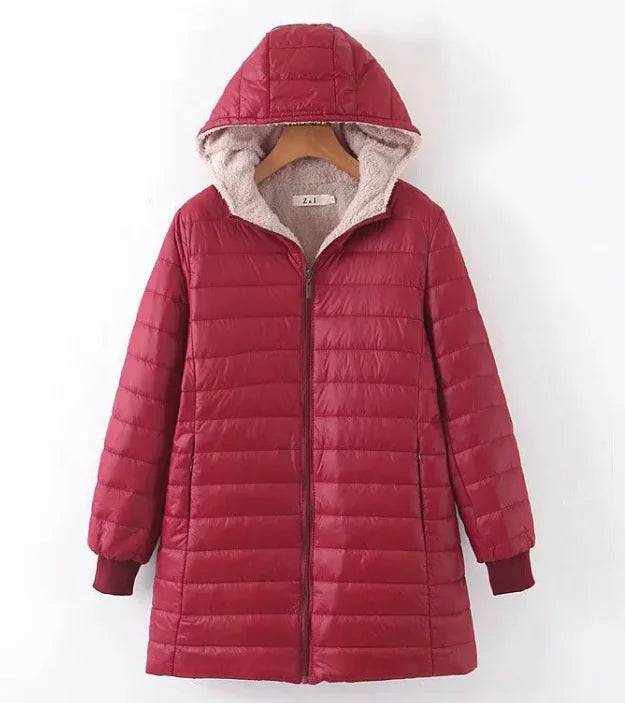 Abrigo con Capucha Cozy Shield
