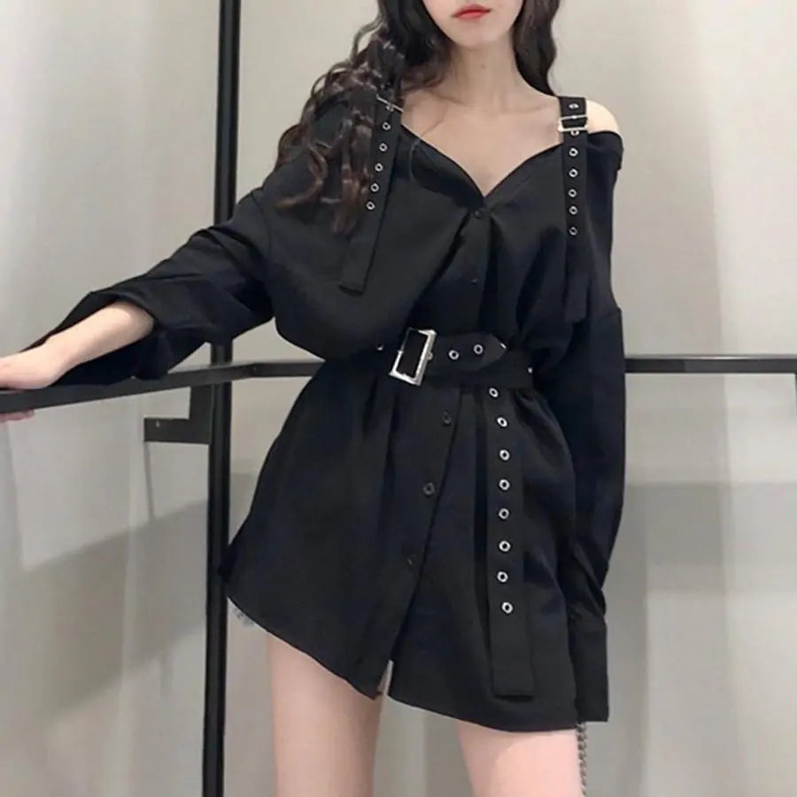 Chic Belt Dress for Timeless Elegance