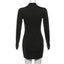 Robe Mini à Manches Longues Chic pour une Élégance Sans Effort