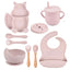 Premium Baby Silicone Feeding Set for Easy Mealtime