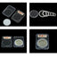 Soporte de Monedas Transparente Premium para Monedas Conmemorativas