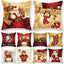 Ensemble de Taies d'Oreiller de Noël Festif 2023