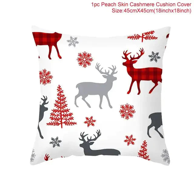 Ensemble de Taies d'Oreiller de Noël Festif 2023