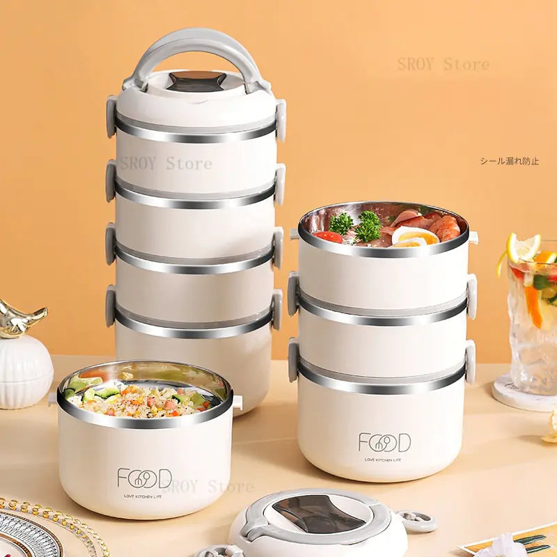 Premium Multi-Layer Stainless Steel Lunch Box