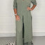 GlobalChic Trousers Suit for Modern Women
