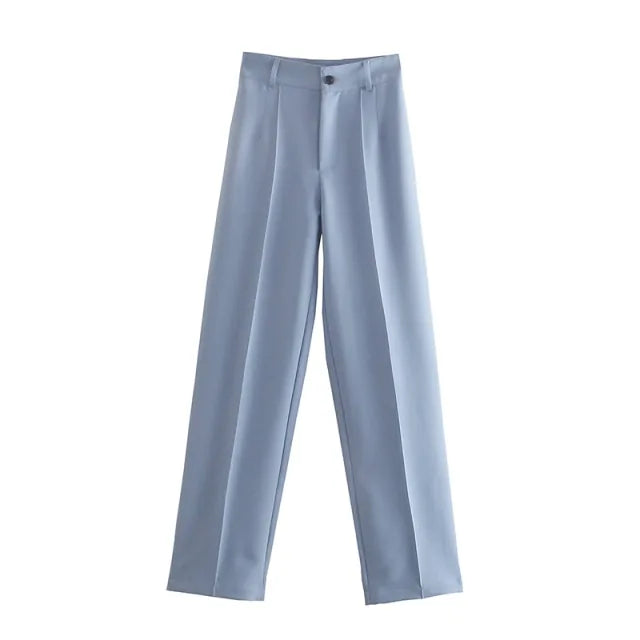Pantalons Droits de Bureau Premium
