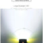 GACIRON 400-1800 Lúmenes Luz Delantera Recargable por USB para Bicicleta