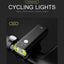 GACIRON 400-1800 Lúmenes Luz Delantera Recargable por USB para Bicicleta