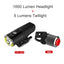 GACIRON 400-1800 Lúmenes Luz Delantera Recargable por USB para Bicicleta