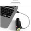 GACIRON 400-1800 Lúmenes Luz Delantera Recargable por USB para Bicicleta