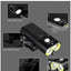 GACIRON 400-1800 Lúmenes Luz Delantera Recargable por USB para Bicicleta