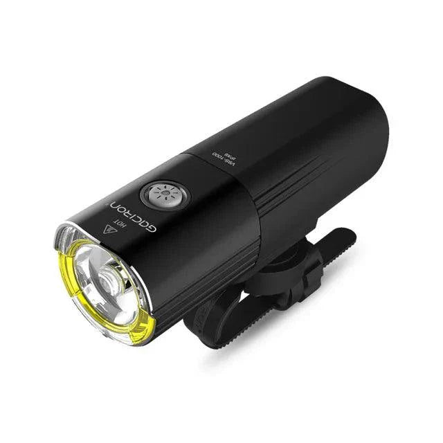 GACIRON 400-1800 Lúmenes Luz Delantera Recargable por USB para Bicicleta