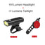 GACIRON 400-1800 Lúmenes Luz Delantera Recargable por USB para Bicicleta