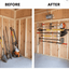 Ultimate Garden Tool Storage Rack – 36" Wall-Mounted Organizer