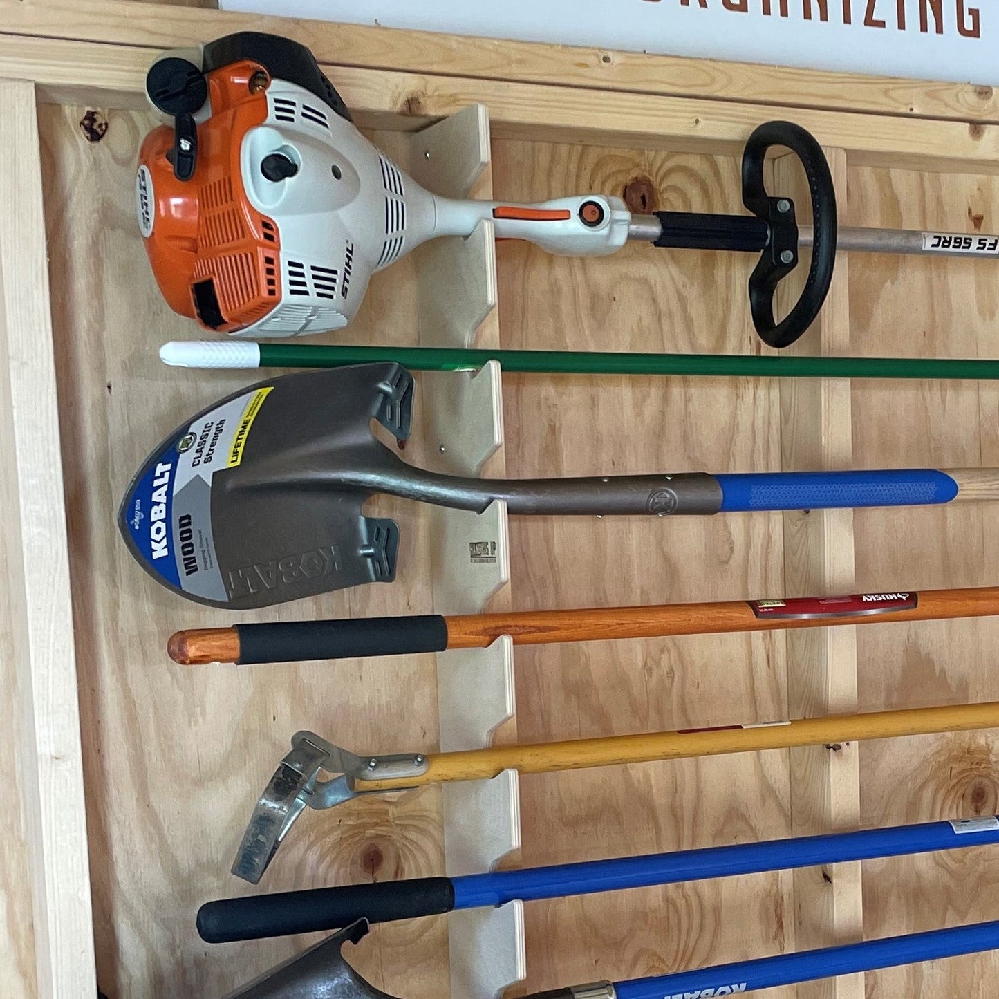 Ultimate Garden Tool Storage Rack – 36" Wall-Mounted Organizer