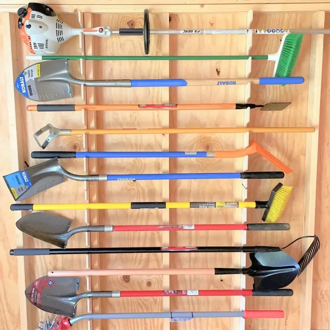 Ultimate Garden Tool Storage Rack – 36" Wall-Mounted Organizer