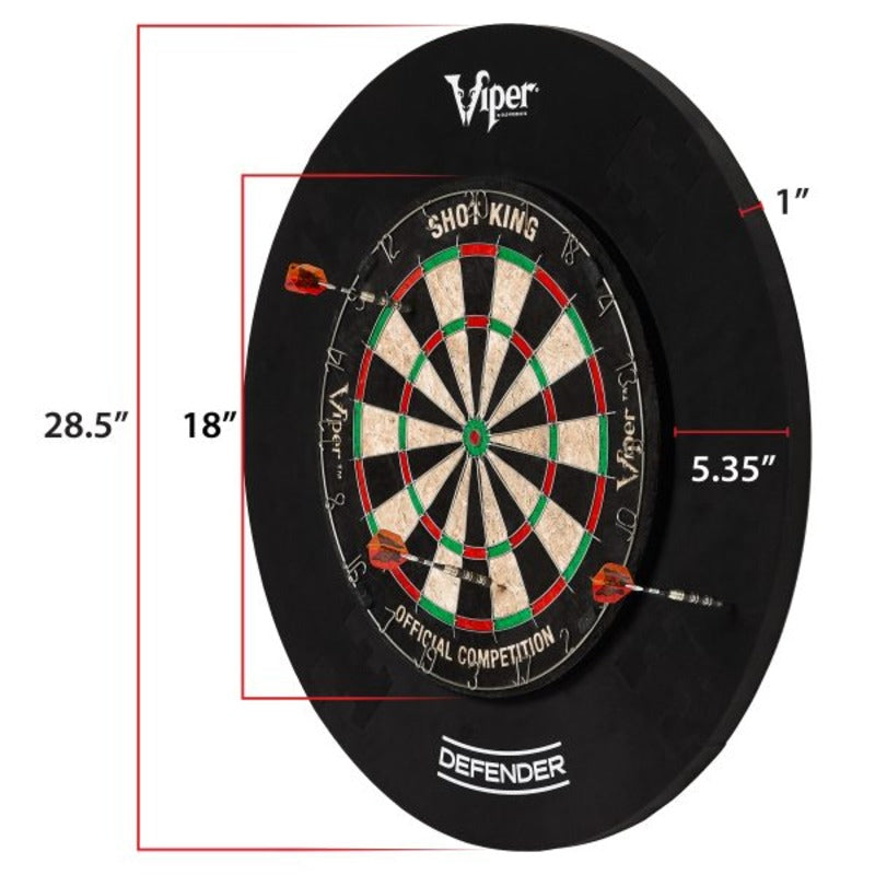 Viper Wall Defender 1 Dartboard Surround - Korvel