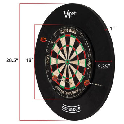 Viper Wall Defender 1 Dartboard Surround - Korvel