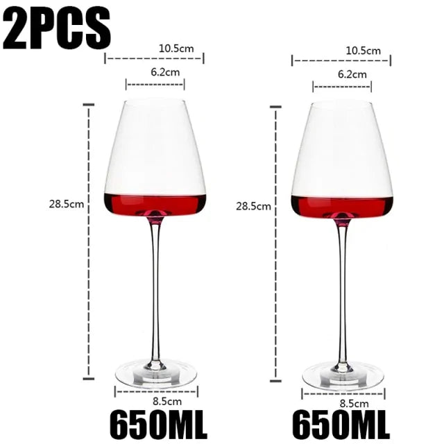Premium Goblet Red Wine Glasses for Elegant Dining