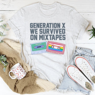 Camiseta Generation X Sobrevivimos Con Mixtapes