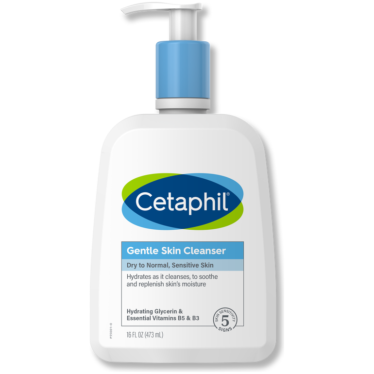 Nettoyant doux pour la peau Cetaphil pour peau sensible - 16 Fl Oz