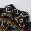 Geometric Dropped Shoulder Balloon Sleeve Jacket