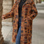 Geometric Pocketed Dropped Shoulder Coat - Korvel
