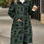 Geometric Pocketed Dropped Shoulder Coat - Korvel