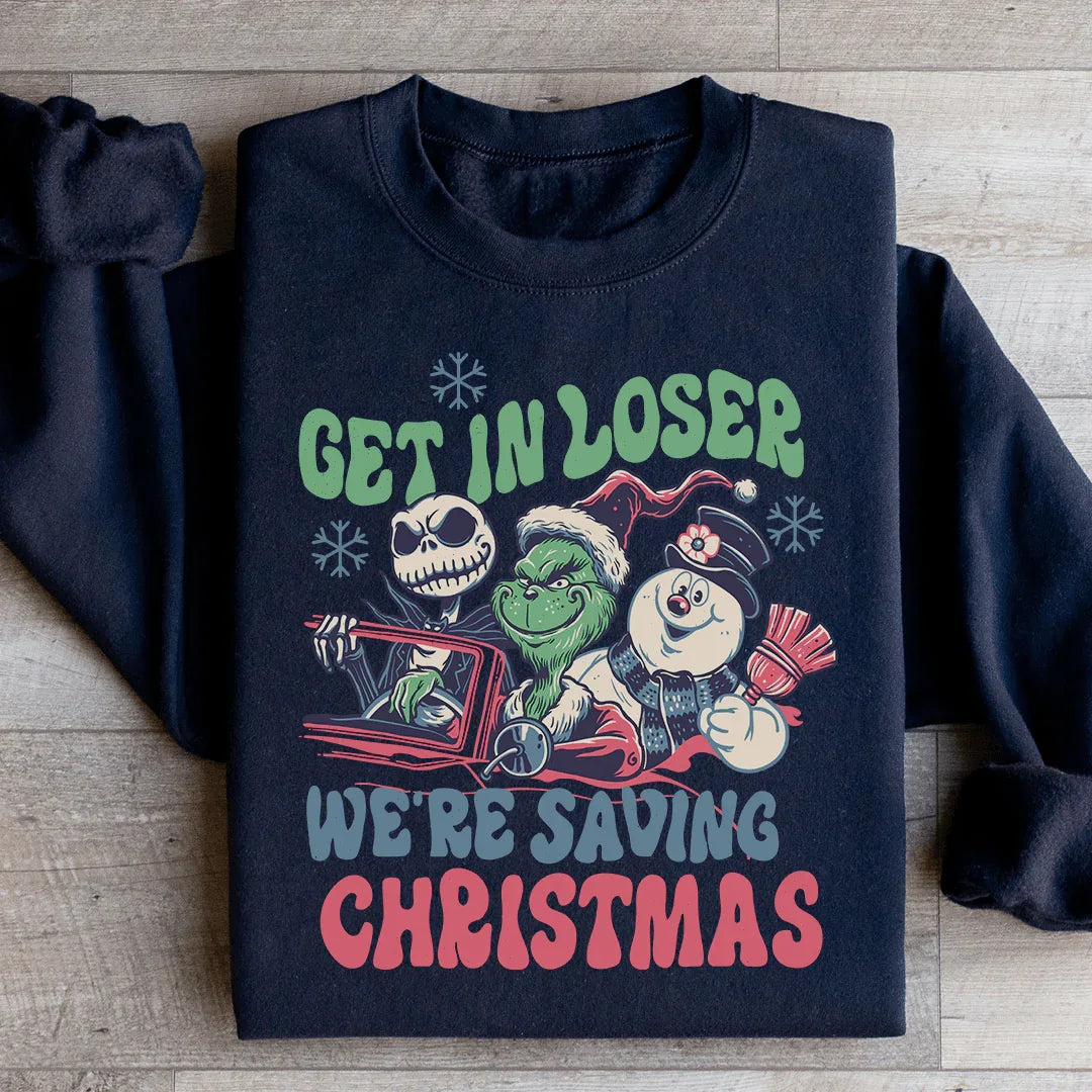 Join the Holiday Squad: Saving Christmas Sweatshirt - Korvel