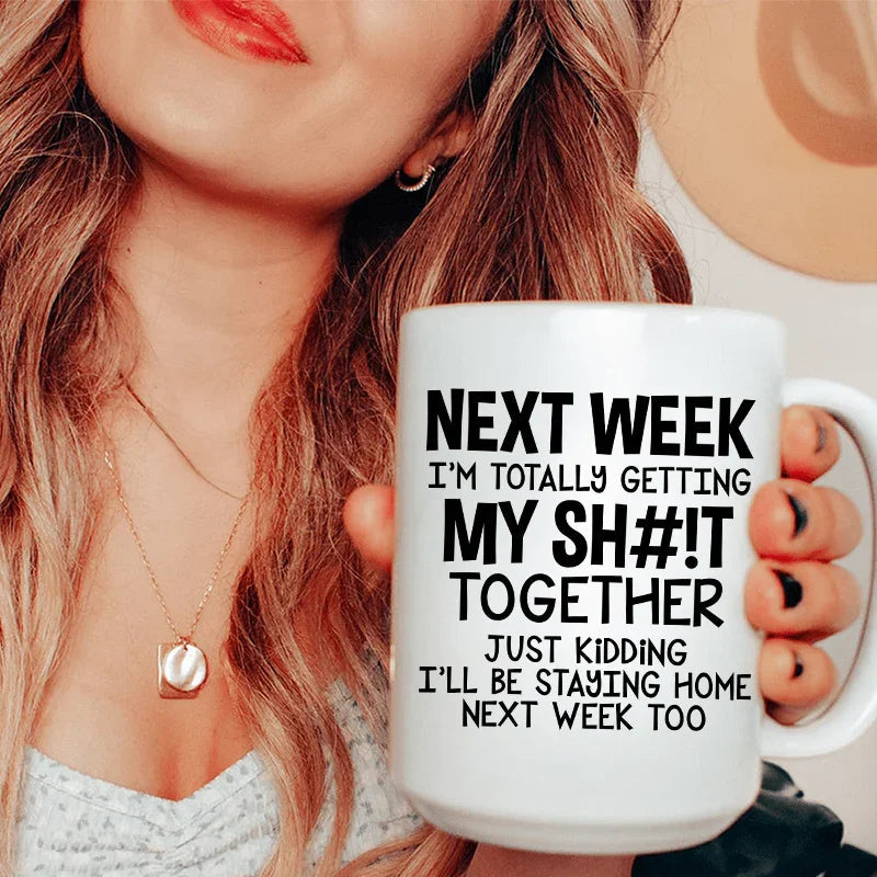 Get Your Shit Together Ceramic Mug - 15 oz