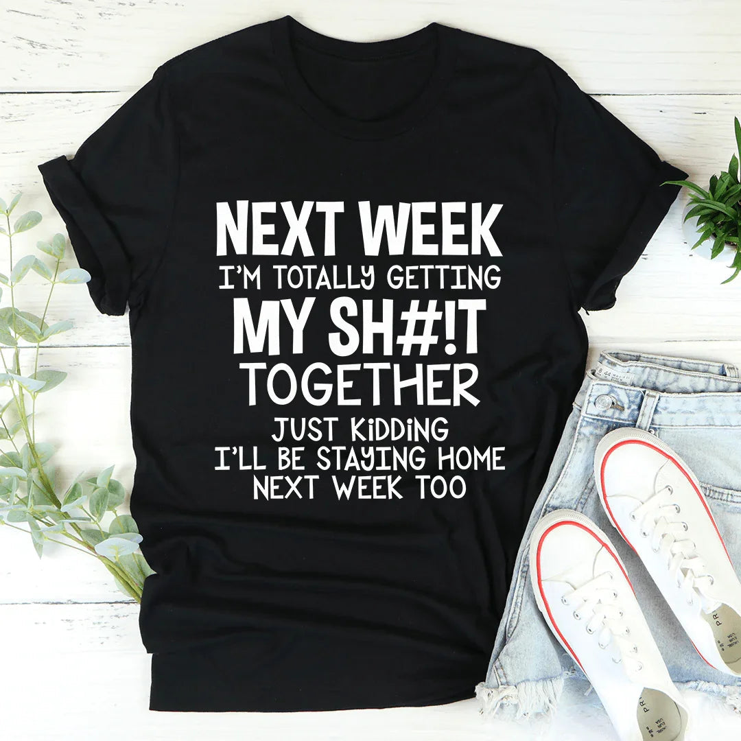 Camiseta "Reúne tus cosas"