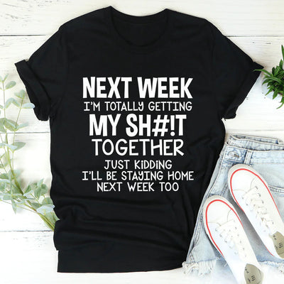Camiseta "Reúne tus cosas"