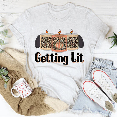 T-shirt Bougies d'Automne Getting Lit
