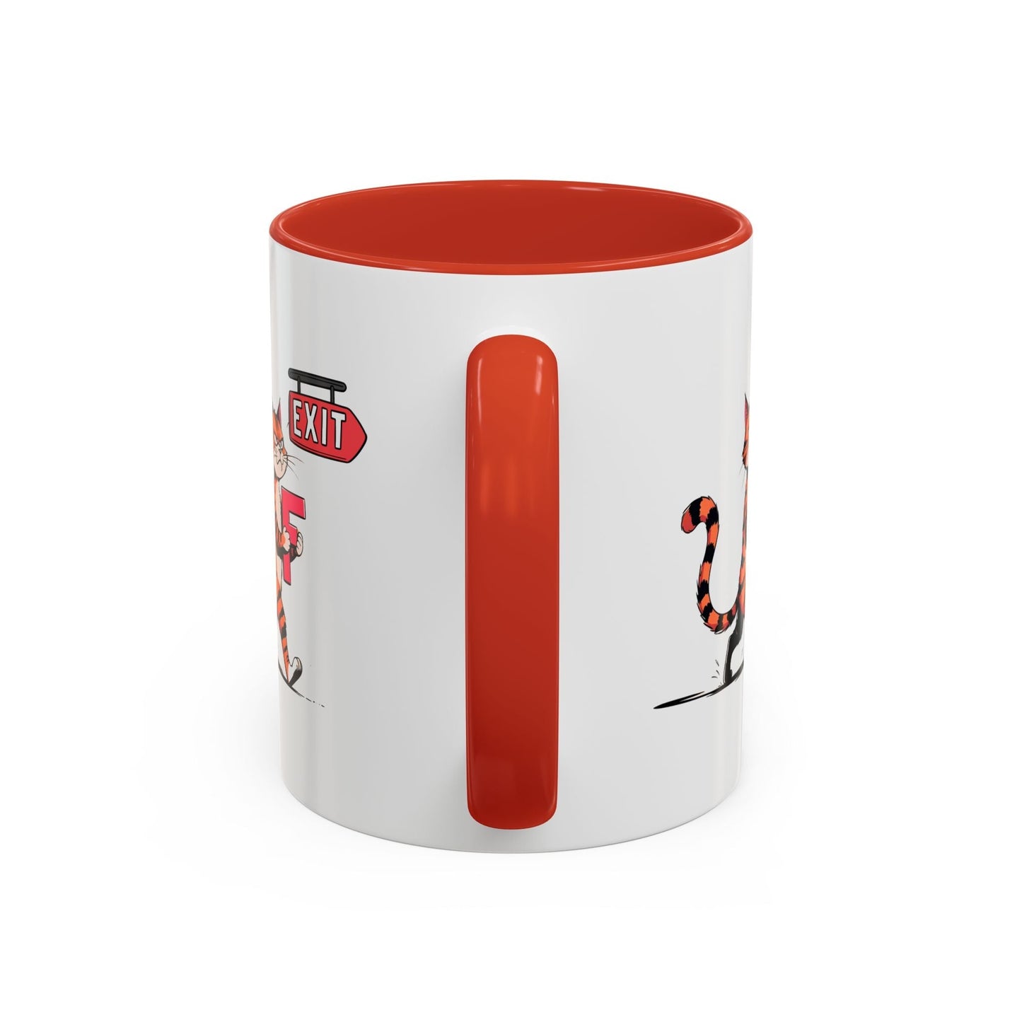 Mug à café Chat Getting the F Outta Here