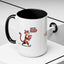 Mug à café Chat Getting the F Outta Here