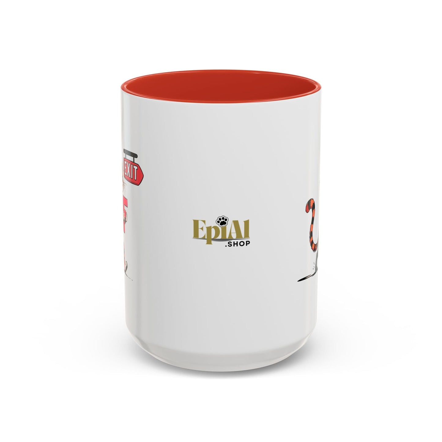Mug à café Chat Getting the F Outta Here