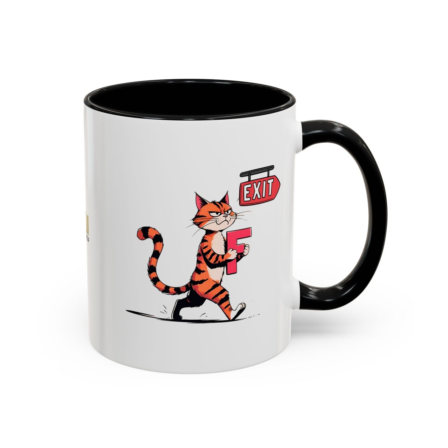 Mug à café Chat Getting the F Outta Here
