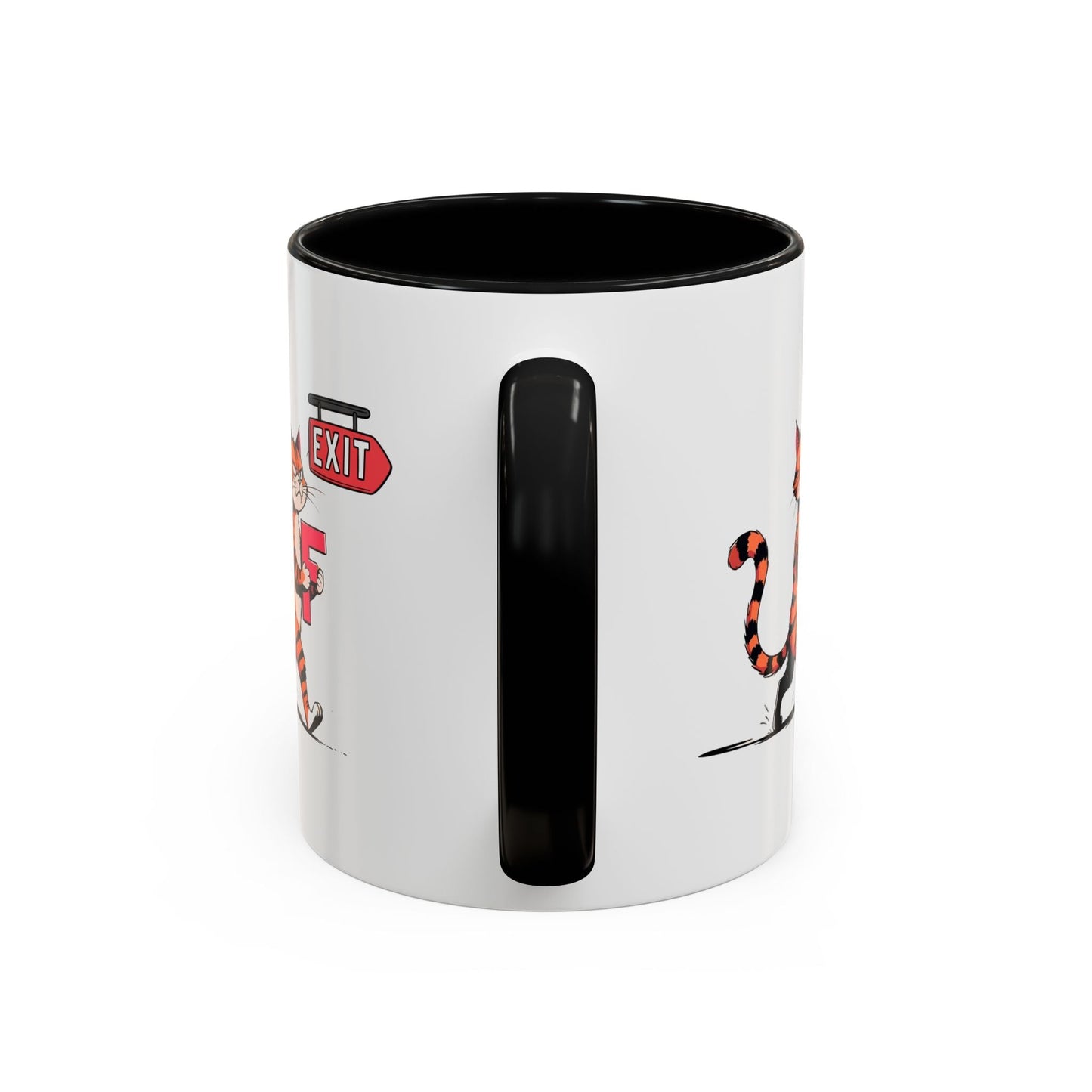 Mug à café Chat Getting the F Outta Here