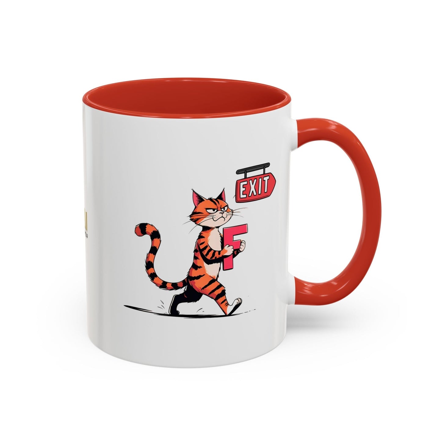 Mug à café Chat Getting the F Outta Here