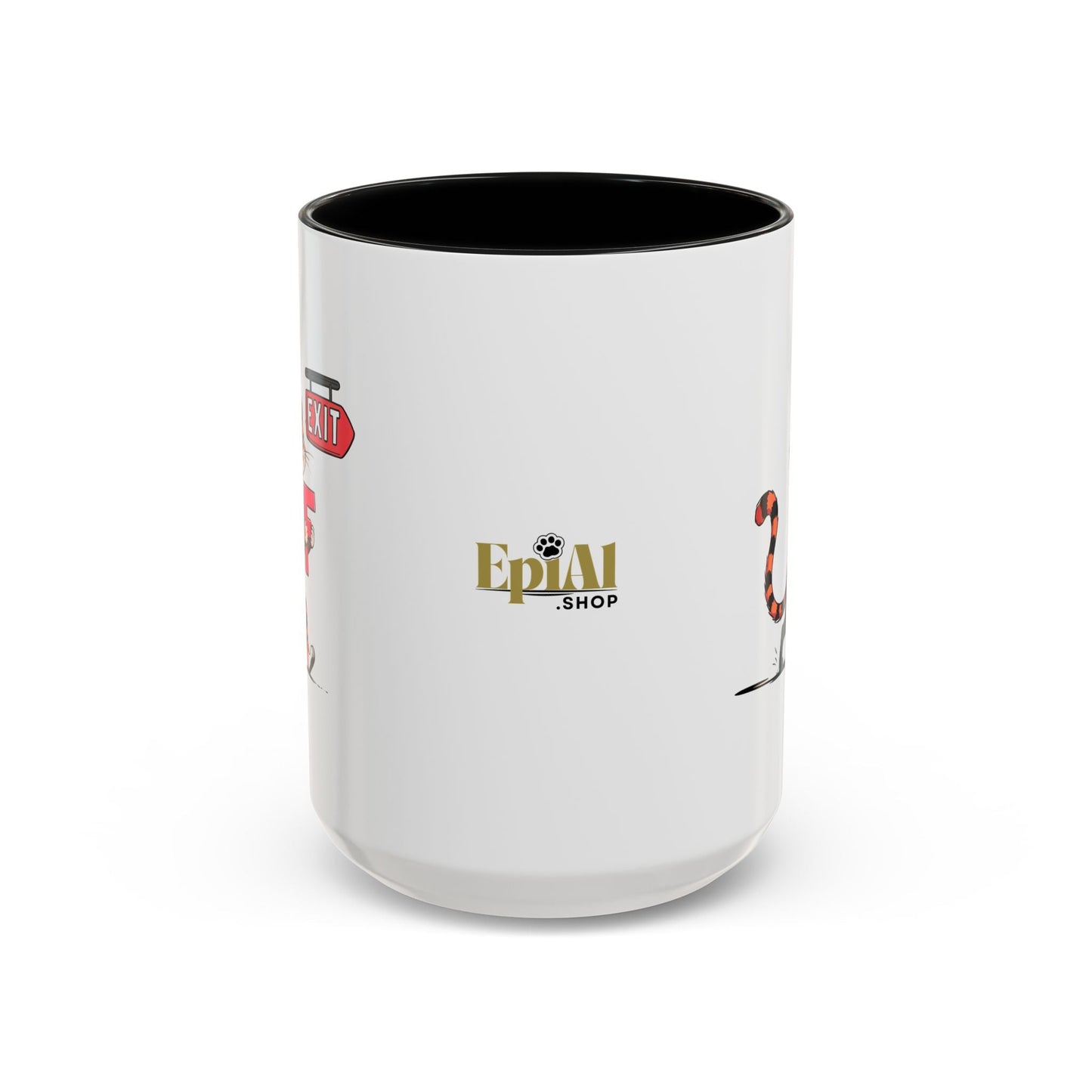 Mug à café Chat Getting the F Outta Here