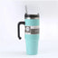 Taza de coche premium con asa y popote - Taza aislada de 30 oz