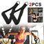 Premium Nylon Tricep Rope Cable Handles Set