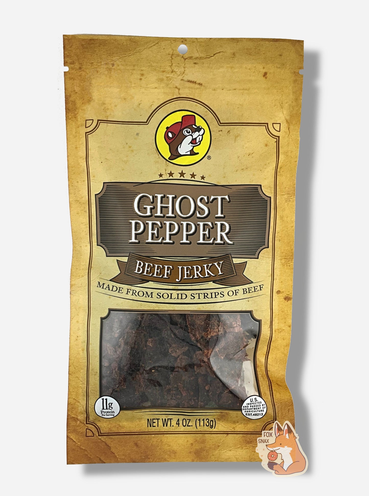 Buc-ee's Ghost Pepper Beef Jerky - Delicia Picante